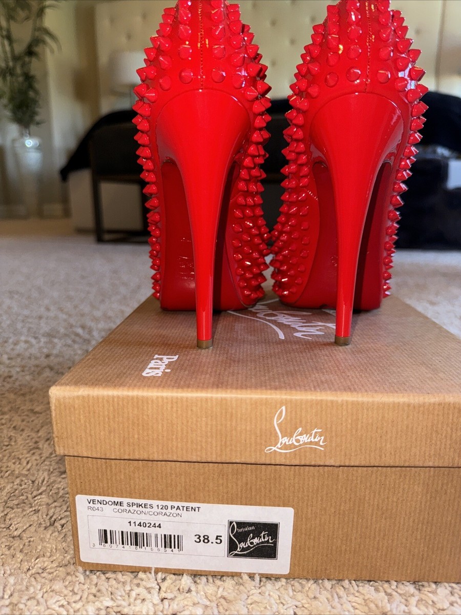christian louboutin red bottom shoes for women 38.5 | eBay