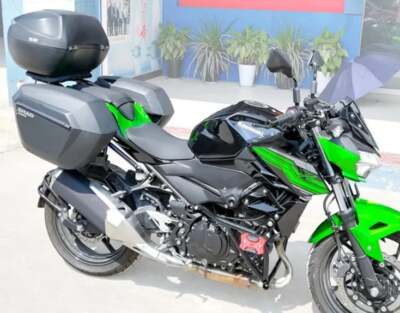 KAWASAKI saddlebags Ninja 400 Z400 500 Z500 EV SHAD TOURING KIT | eBay