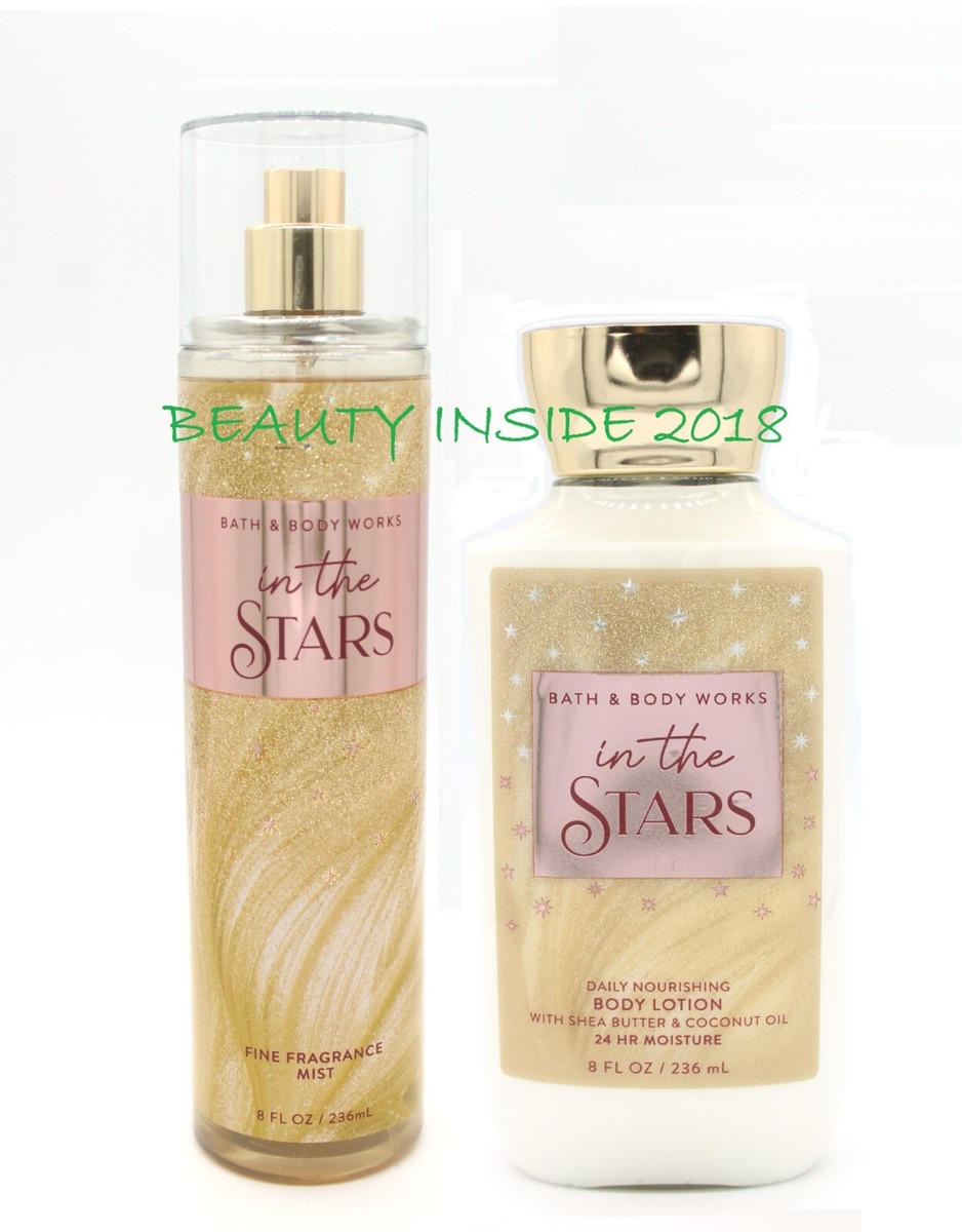 Bath & Body Works IN THE STARS Fine Fragrance Mist & Body Lotion