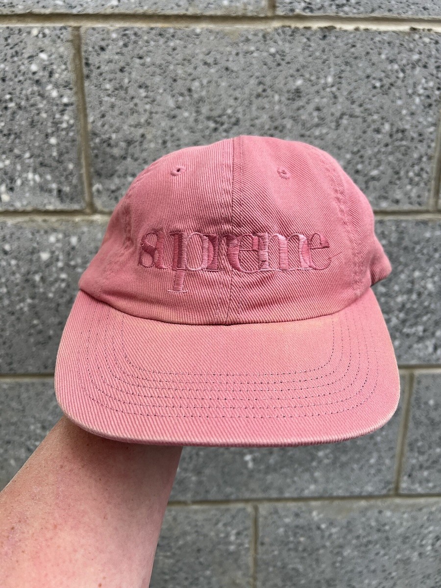 Supreme Dusty Pink 6 Panel Snapback | eBay