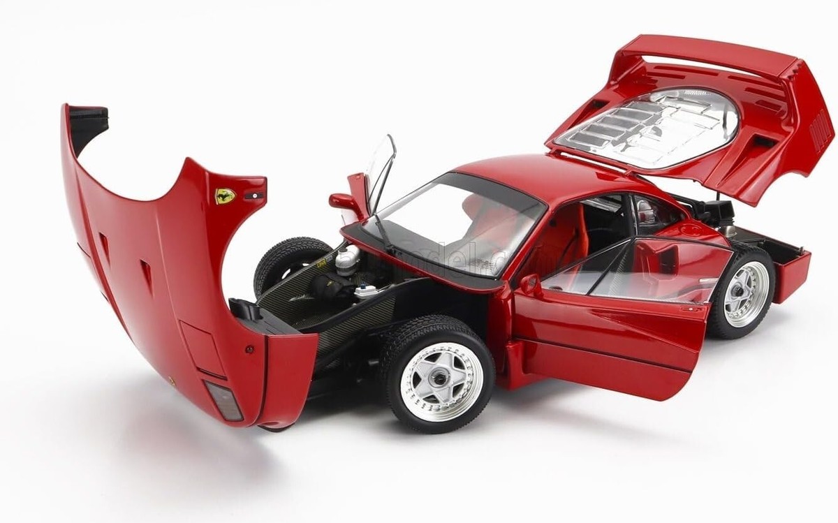 Finished Product Kyosho 1/18 Ferrari F40 Red from Japan 13844 | eBay
