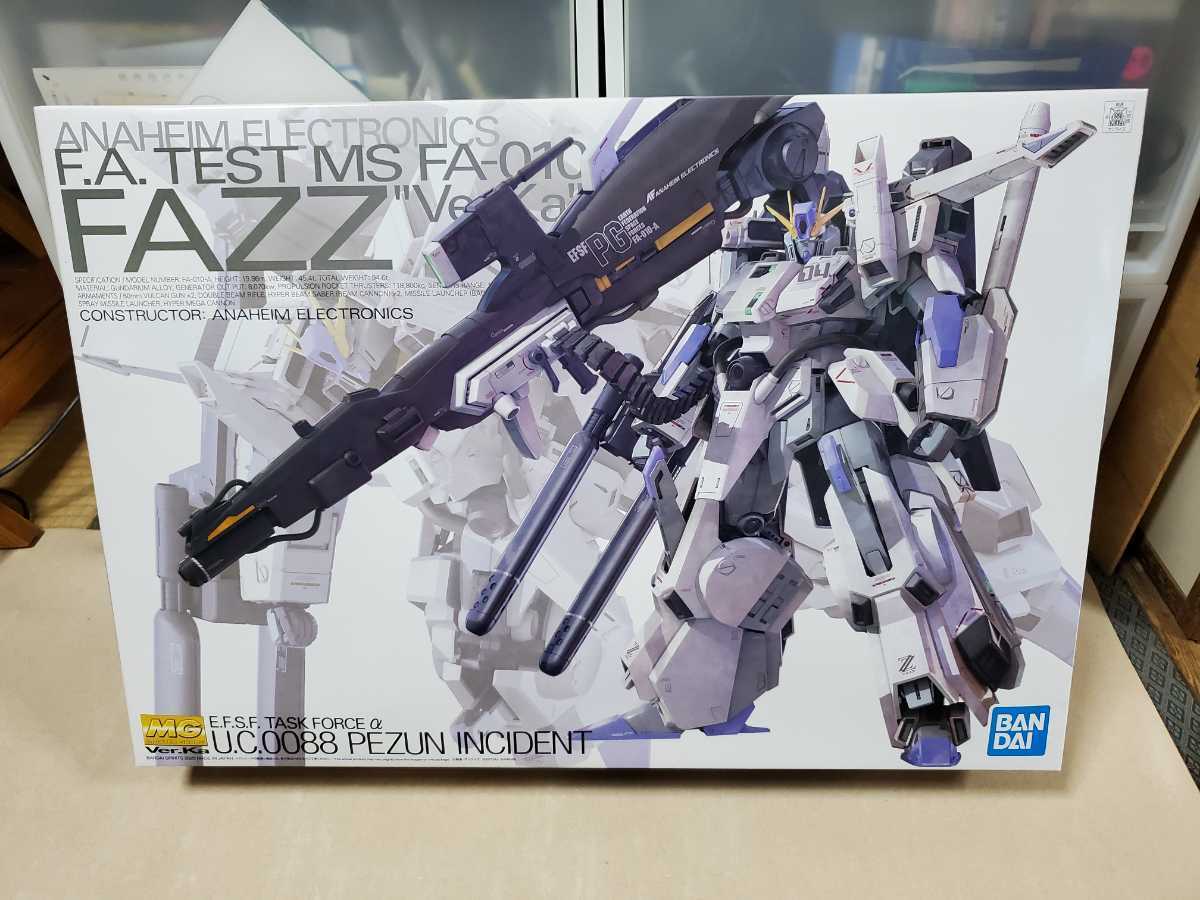 MG Mobile Suit Gundam Sentinel FAZZ Ver.Ka 1/100 Model kit Hajime