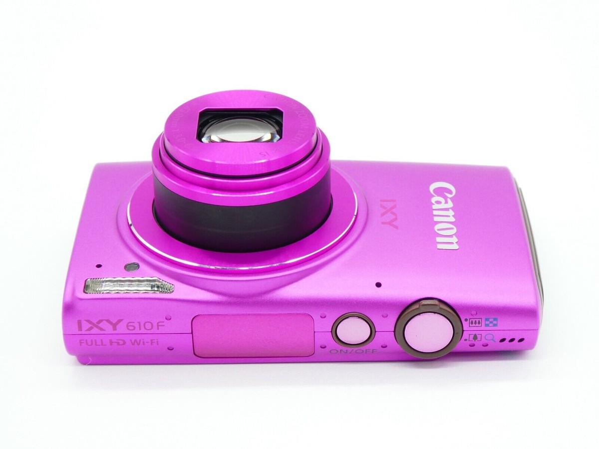 Canon IXY 610F PowerShot ELPH 330 HS IXUS 255 HS Pink 12.1MP | eBay