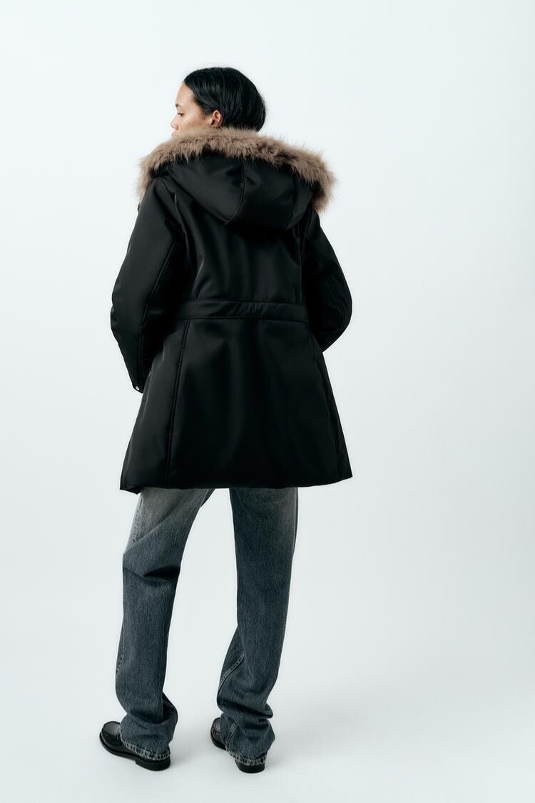 NWT ZARA WATER AND WIND PROTECTION PARKA SIZE XS | eBay