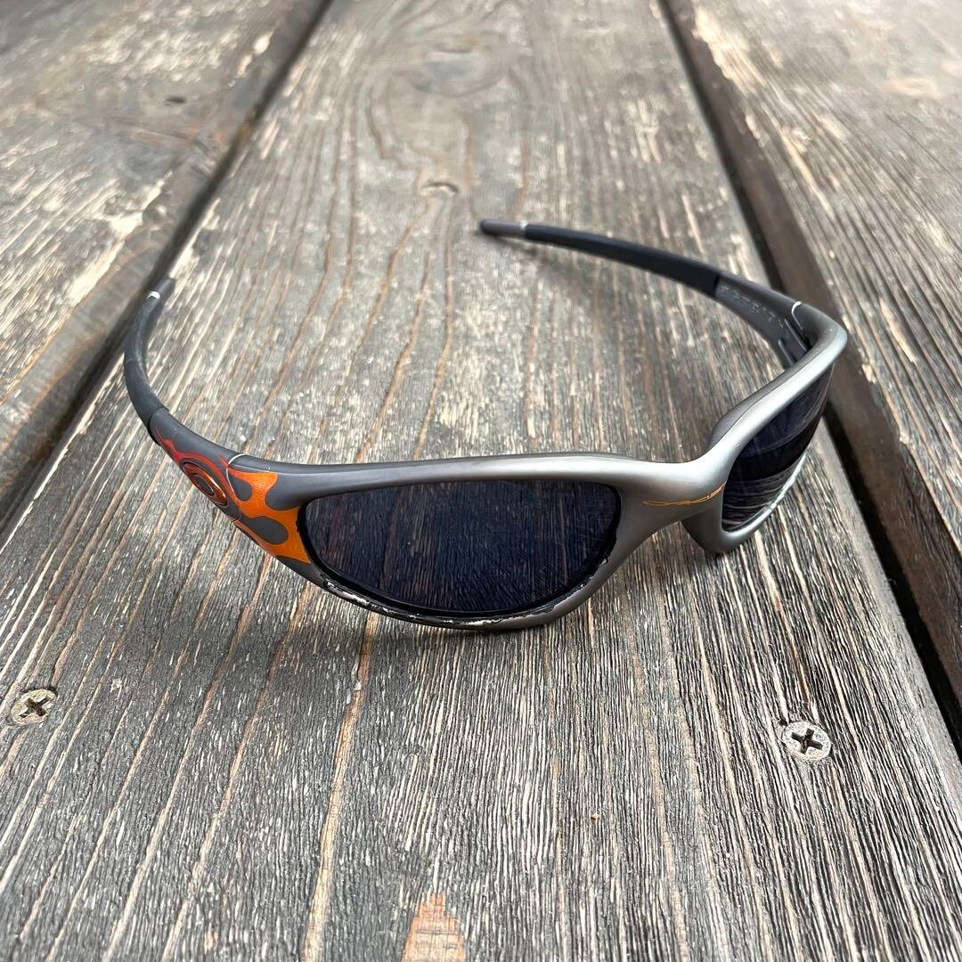 Oakley Fire Straight Jacket Fire Flame Sunglasses Made in USA | eBay