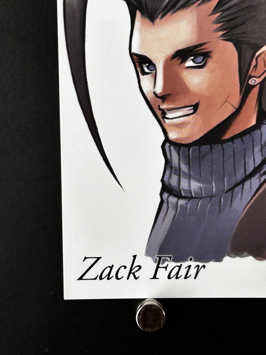 Zack Fair FINAL FANTASY VII Anniversary Art Museum Card 2-013