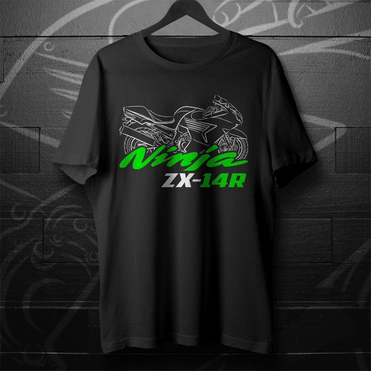 Kawasaki Ninja ZX-14R 2006-2020 - Motorcycle T-Shirt for Riders | eBay