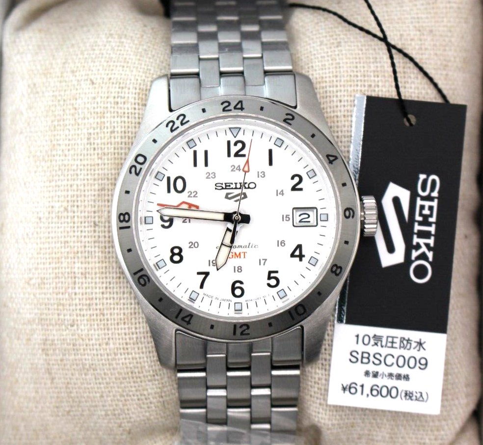 SEIKO 5 Sports SBSC009 Field Sports GMT Mechanical Automatic Watch