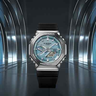 CASIO G-SHOCK GBM-2100A-1A2JF Metal Case Bluetooth Solar Watch