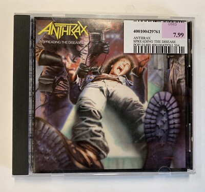 Anthrax - Spreading The Disease CD American Thrash Metal Band | eBay
