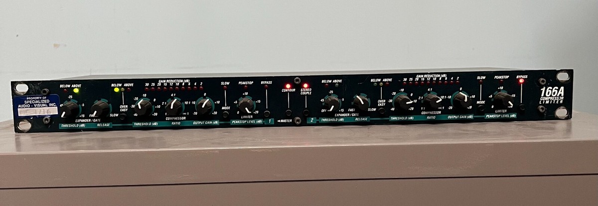 dbx 166A 2-Channel Compressor / Limiter | eBay
