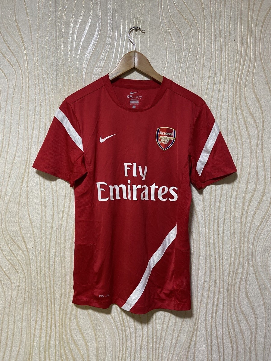 ARSENAL 2011 2012 PRE MATCH TRAINING SHIRT JERSEY NIKE 423994-666