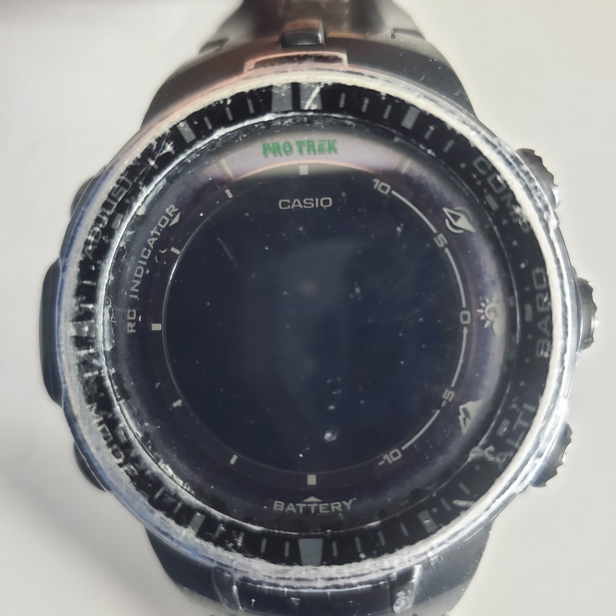 Casio Pro Trek PRW-3000-1-3414 Triple Sensor Tough Solar Watch | eBay