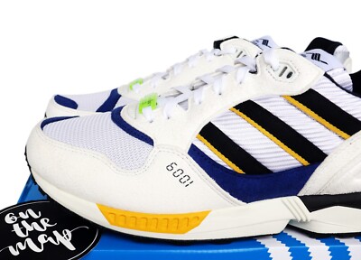 Adidas x Civilist ZX 6001 B Crystal White Blue UK 5 7 8 9 10 11 12