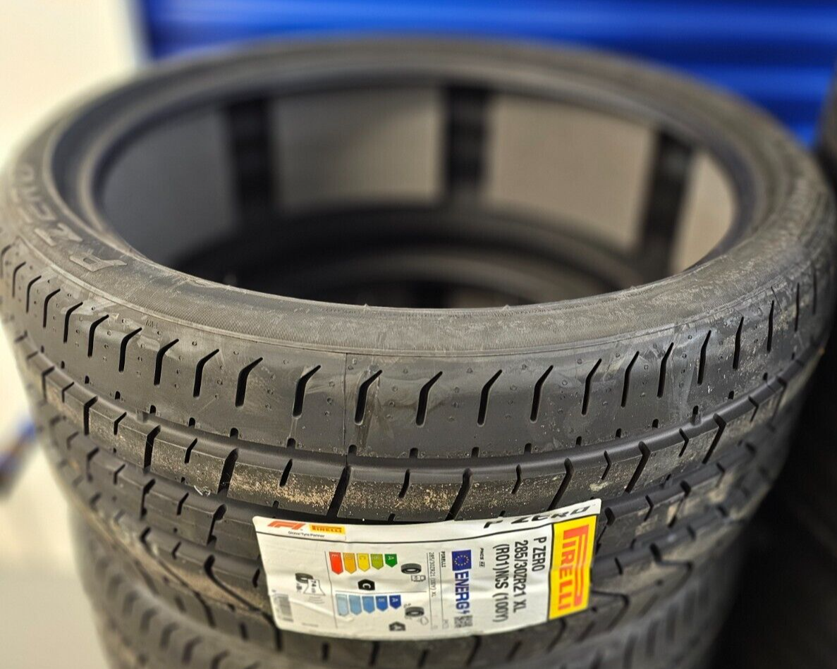 2X NEW PIRELLI P ZERO 285/30/21 285 30 ZR21 XL 100Y RO1 AUDI NCS