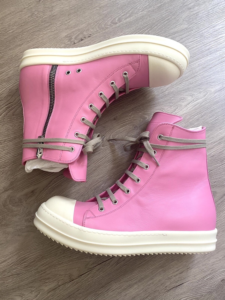 RICK OWENS SS21 RAMONES HIGH SNEAKER EU44 US11 | eBay