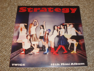 Twice - Strategy. Target Peppermint Vinyl LP Record Poster Slip