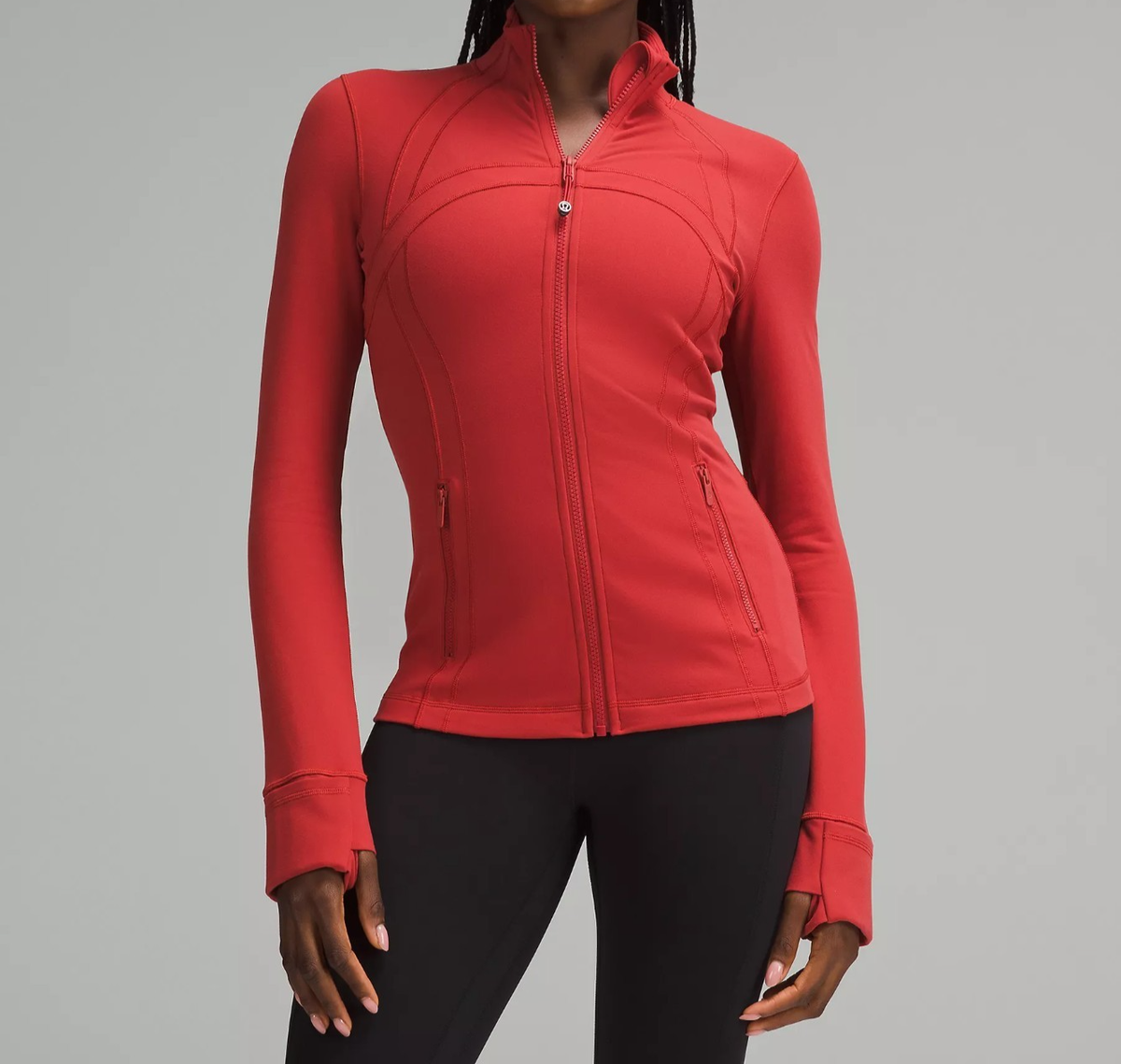 NEW Women Lululemon Define Jacket Luon Chalk Red Size 8 | eBay
