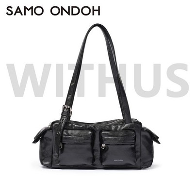 SAMO ONDOH Pocket Utility Bag M Goat Black - Women's Pocket