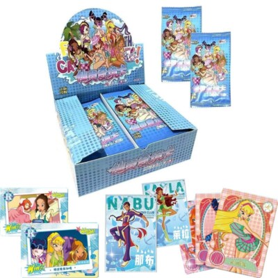 Winx Club Fairy Spirit Wonderland Card Anime Fairy Collection