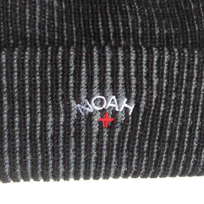 NEW Noah TRI-COLOR Beanie BLACK | eBay