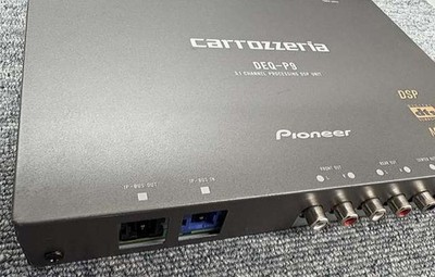 JUNK Pioneer carrozzeria DEQ-P9 w/ Box Cable Used Japan For Parts