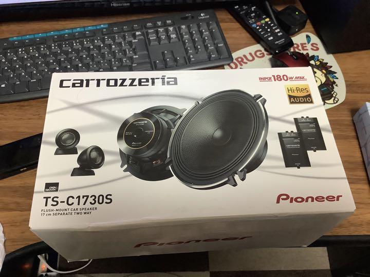 Pioneer Car Speaker Carrozzeria TS-C1730S-2 17cm Separate 2-way