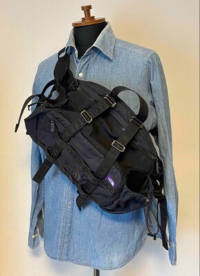 THE NORTH FACE PURPLE LABEL CORDURA Nylon Lumber Pack Bag Black