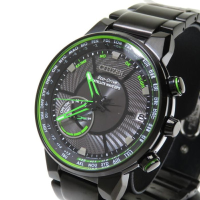Citizen Satellite Wave Freedom Eco-Drive Black Dial CC3035-50E