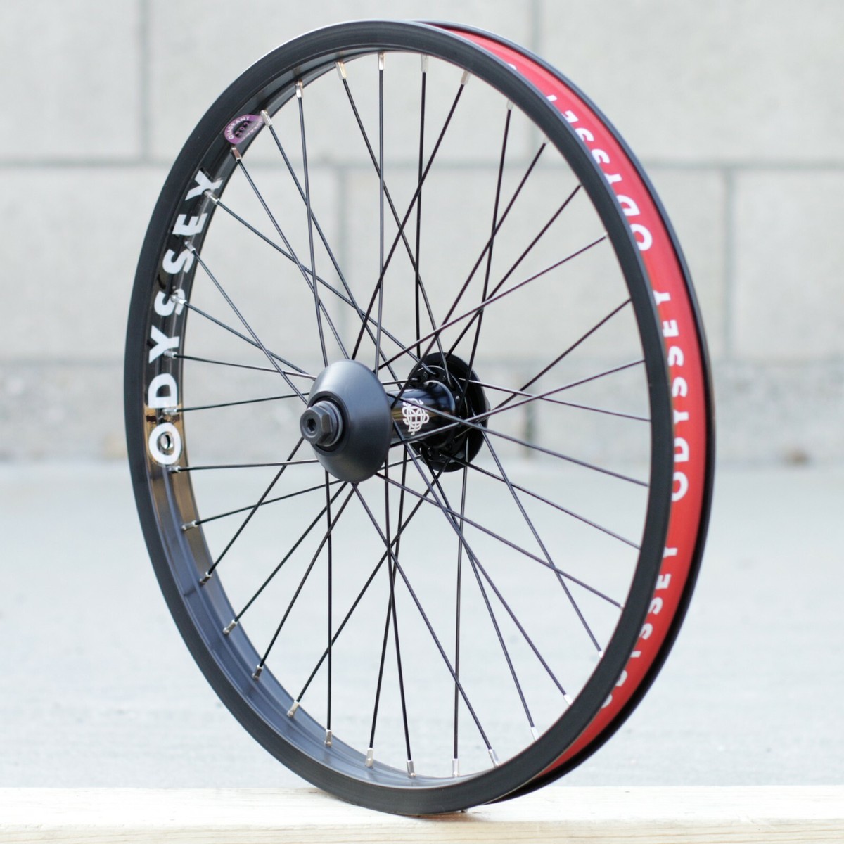 ODYSSEY BMX C5 QUADRANT FRONT OR CASSETTE BICYCLE WHEEL BLACK | eBay
