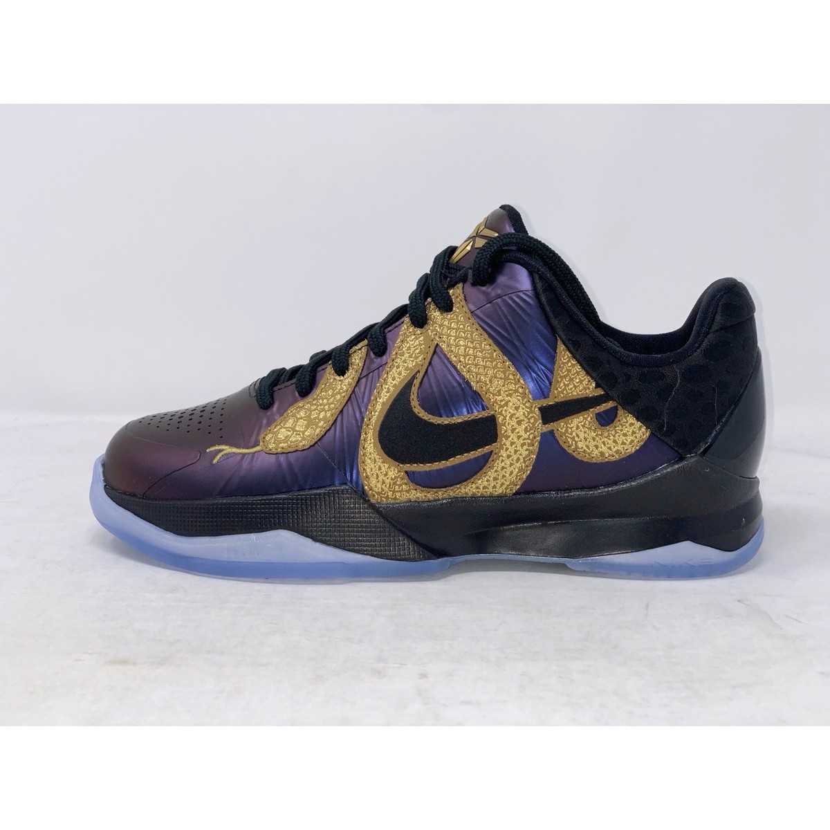 Nike Kobe 5 Protro 'Year of Mamba' Eggplant Sneakers, Size 4Y