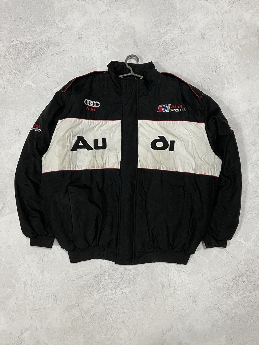 Audi Sports Racing Jacket Big Logo Vintage 3XL | eBay