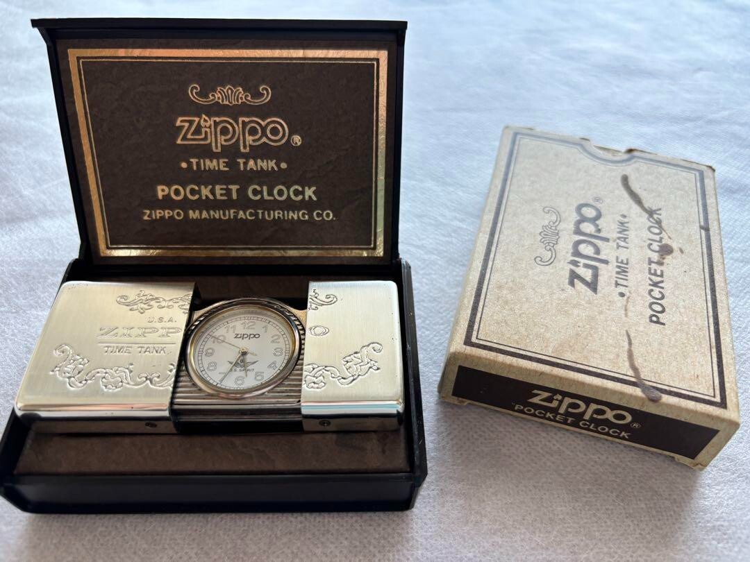 betty boop zippo clock 限定 ZIPPO Pocket Clock ジッポー型 置時計