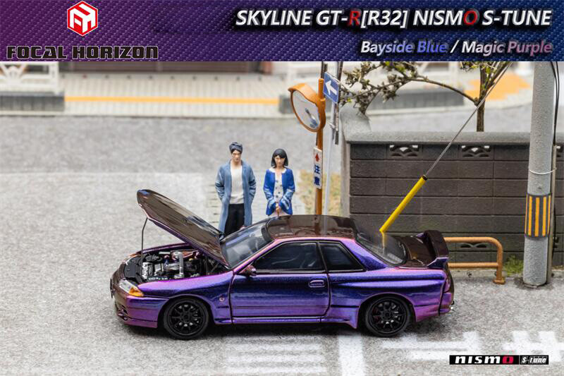 Focal Horizon FH 1:64 Skyline GT-R R32 Nismo S-Tune Diecast Model