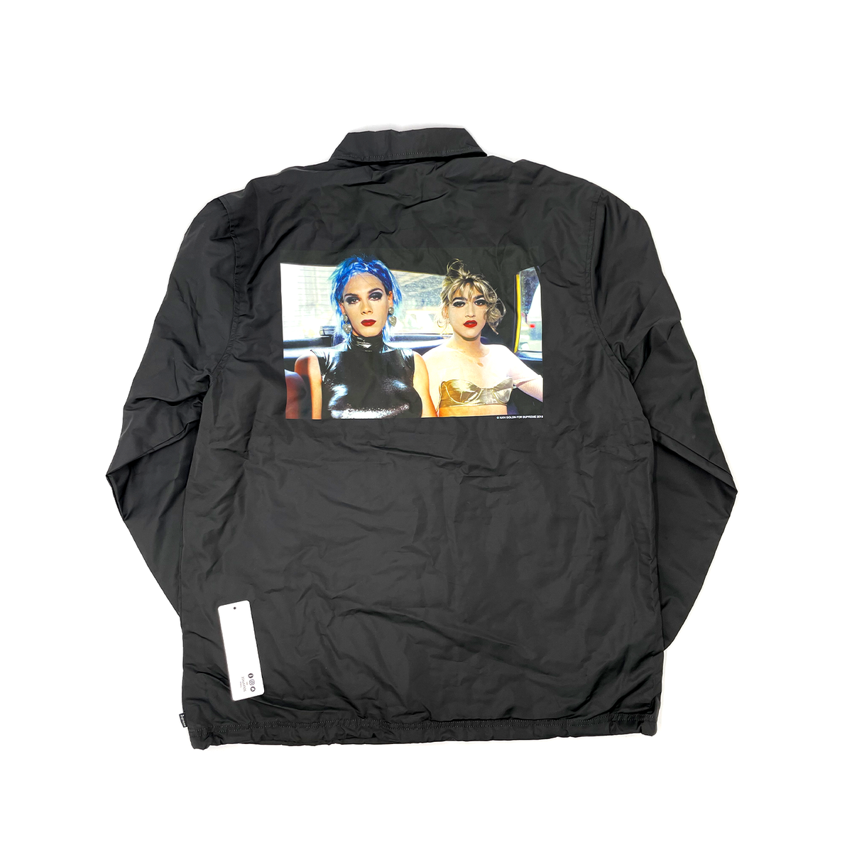 Supreme Nan Goldin Misty and Jimmy Paulette Coaches Jacket Black
