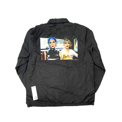 Supreme Nan Goldin Misty and Jimmy Paulette Coaches Jacket Black
