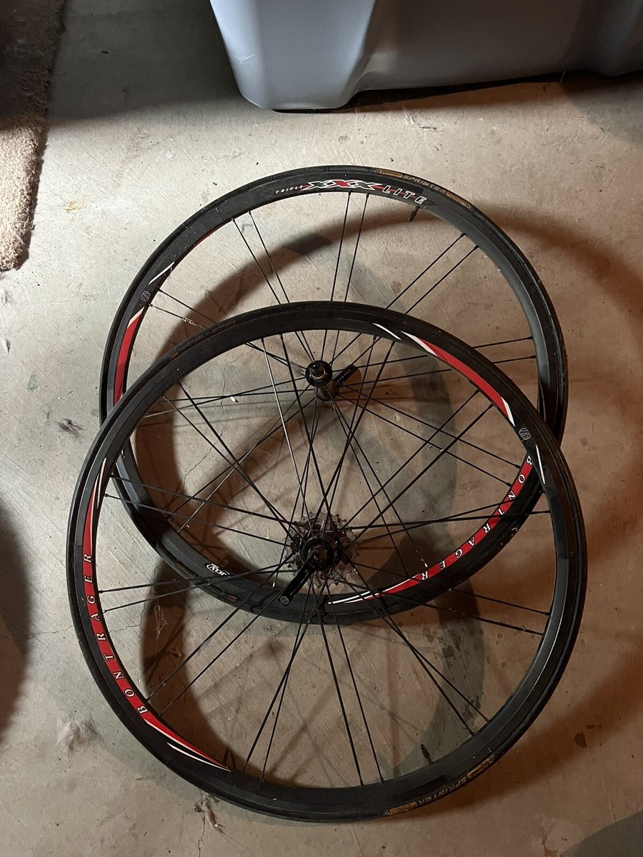 Carbon Bontrager Race Triple XXX Lite 10 Speed Wheel Set 28” | eBay