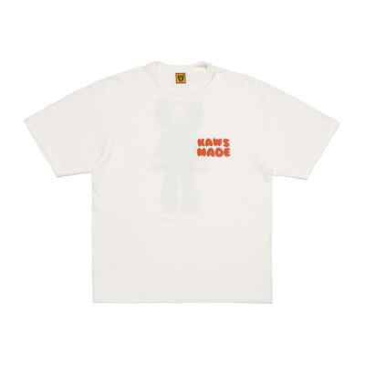 HUMAN MADE KAWS MADE GRAPHIC T-SHIRT #3 White Black XX27TE016 S