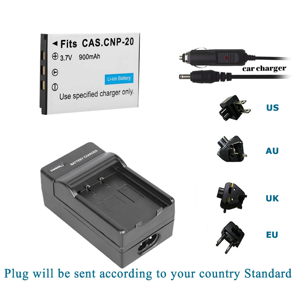 2 PACK Battery for CASIO Exilim EX-Z77 7.2MP DIGITAL Camera +