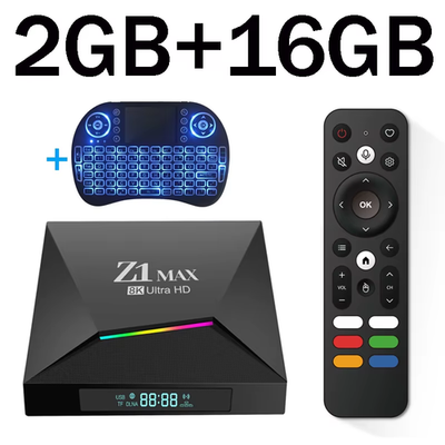 Z1 Max Android 15 Smart TV Box Allwinner H618 Quad Core 4G 5G Dual