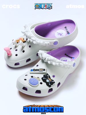 One Piece Gear5 × atmos × Crocs Classic Clog US9 6/21 Release Pre