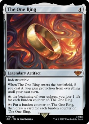 MTG - THE ONE RING - Lord of the Rings (M) | eBay