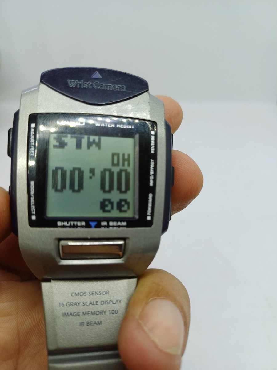 Wrist Camera デジタル腕時計 シルバー(2220JA) Wrist Camera デジタル