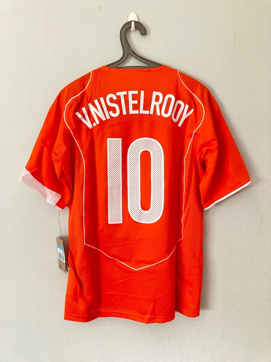 Netherlands 2004 Re-Issue V.NISTELROOY #10 Home shirt BNIB Size M