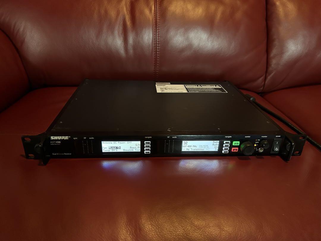 Shure Wireless Axt400 Axt-400 Receiver Tested Professional Audio
