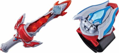 NEW Bandai Ultraman Taiga DX Taiga Tri Blade & DX Plasma Zerolet