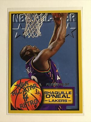メ*男様 NBAカード SHAQUILLE O'NEAL FLEER 1997 メ*男様 NBAカード