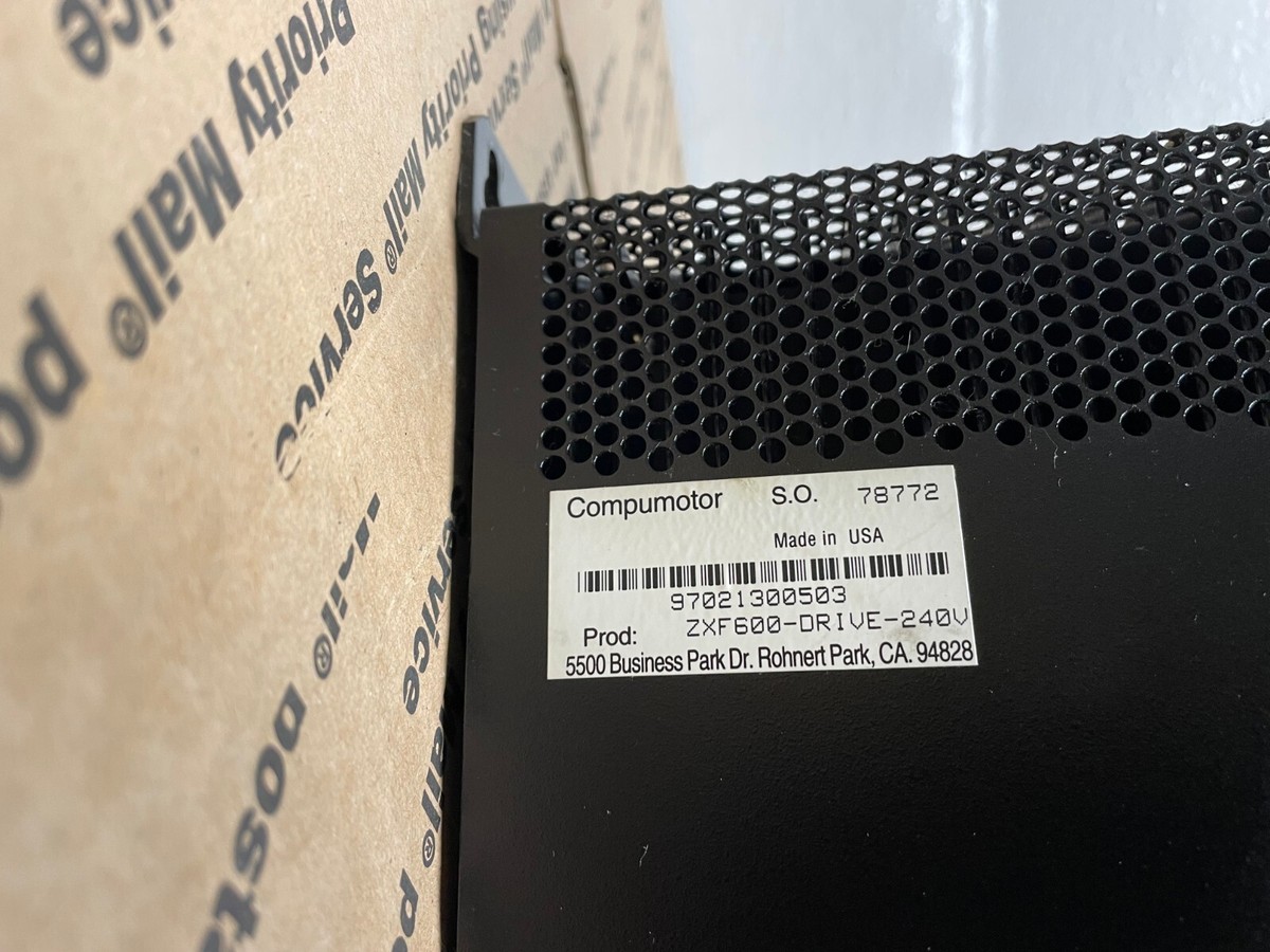 Parker Compumotor ZXF600-DRIVE-240V servo drive Z series ZX-F