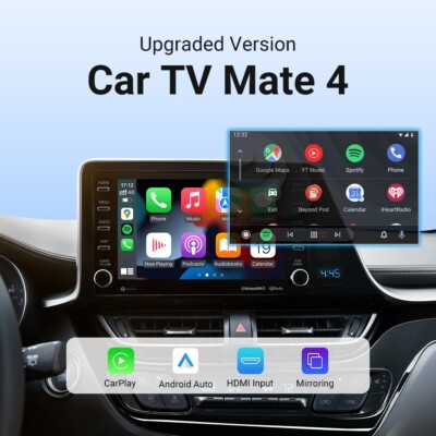 Ottocast Car TV Mate Max HDMI Multimedia Wireless Carplay+Android