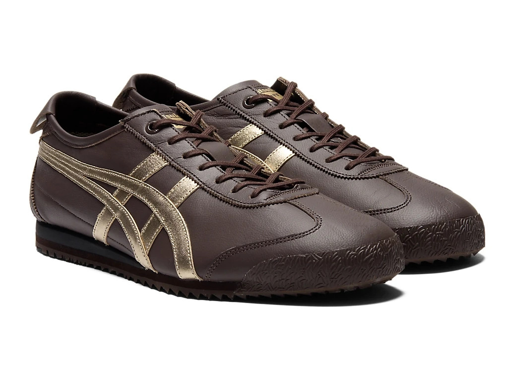 Onitsuka Tiger MEXICO 66 SD LICORICE BROWN/CHAMPAGNE Unisex Shoes